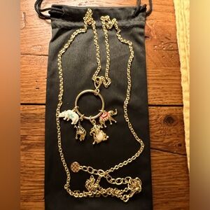 Talbots long circus necklace